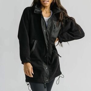 Zyia Black Plush Geneva Jacket